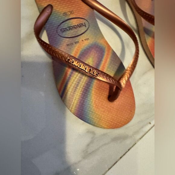 Havaianas Rainbow Flip Flops #16 - Picture 11 of 12
